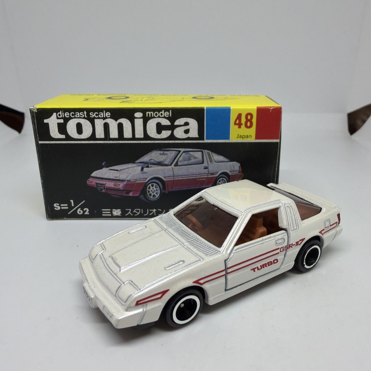 赤箱 No.48-4 三菱 スタリオン 2000 ターボ 日本製の落札情報詳細