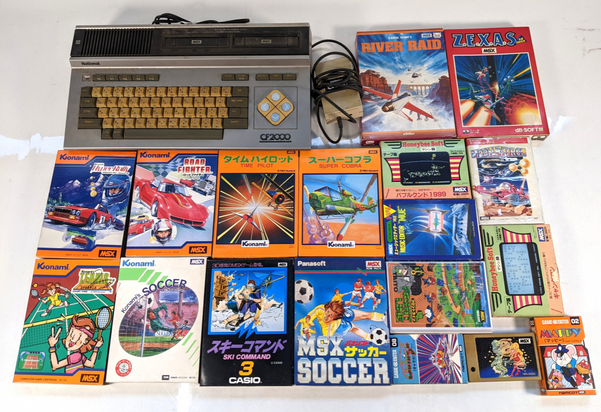 19K2:ナショナル パーソナルコンピューター JR-200 ゲームSOFT 7本SET