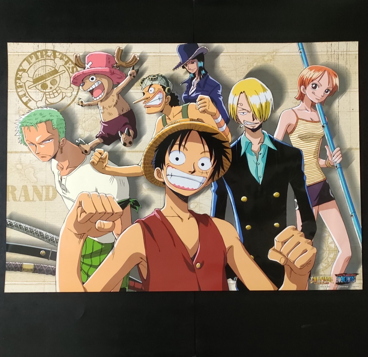 中古】【ONE PIECE】下敷き デッドエンドの冒険 したじき ワンピース