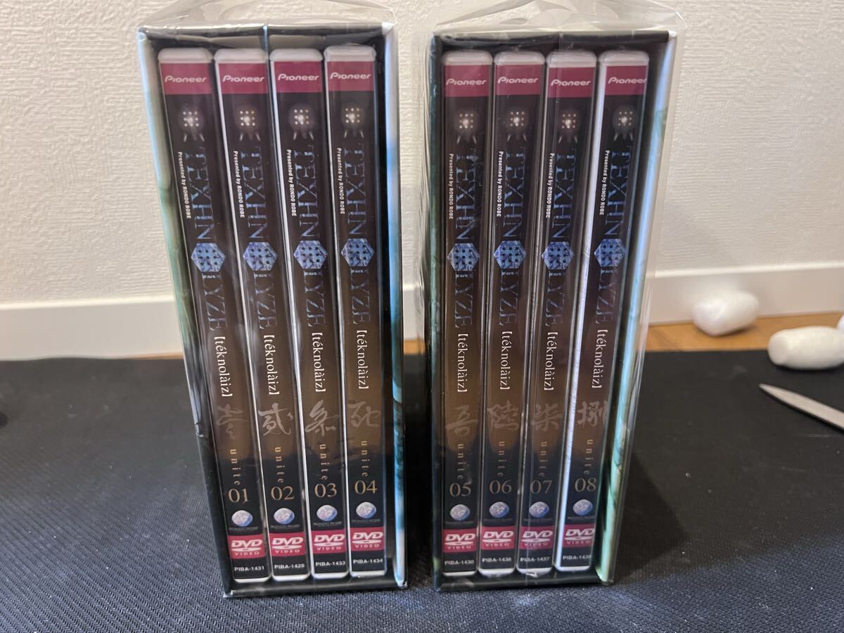 傷や汚れあり】DVD「テクノライズ TEXHNOLYZE TV-BOX 流9洲焦燥戦+天上