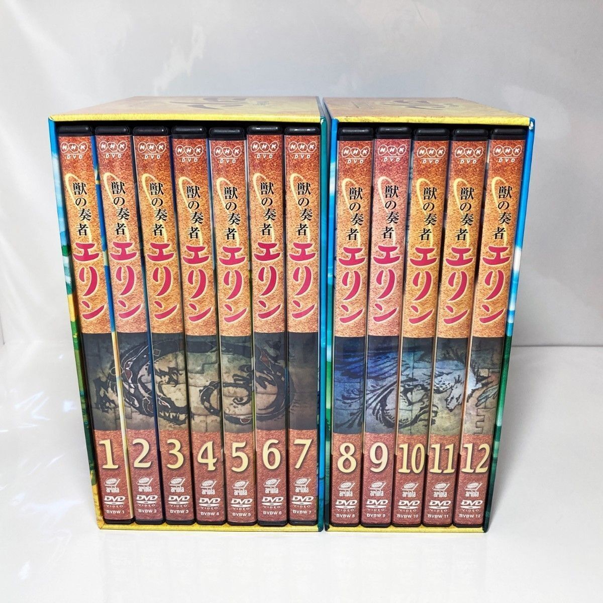 DVD☆獣の奏者 エリン☆6巻セット(第1巻～第5巻、第7巻)☆NHK☆上橋