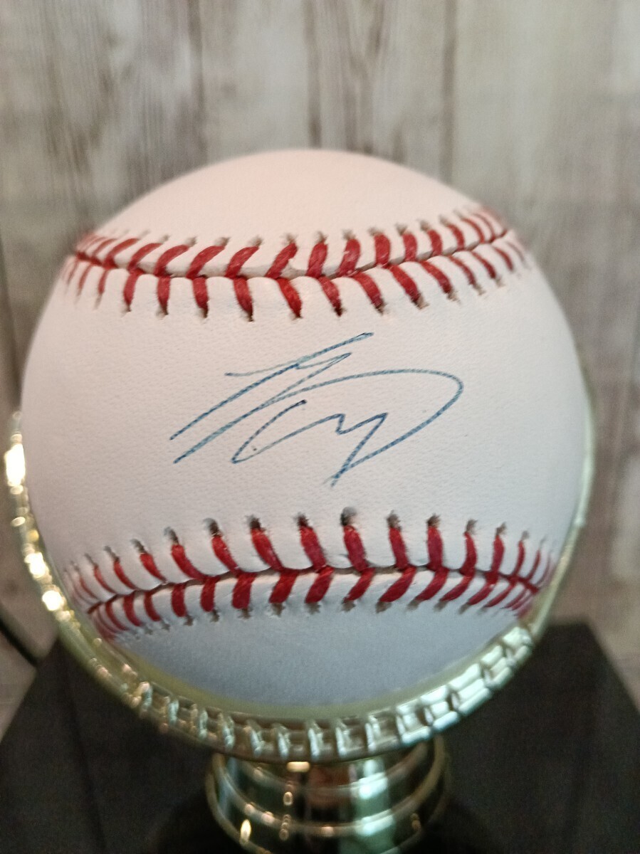 MLB 大谷翔平 直筆サイン入りA4フォト 写真 エンゼルス 元日本ハム