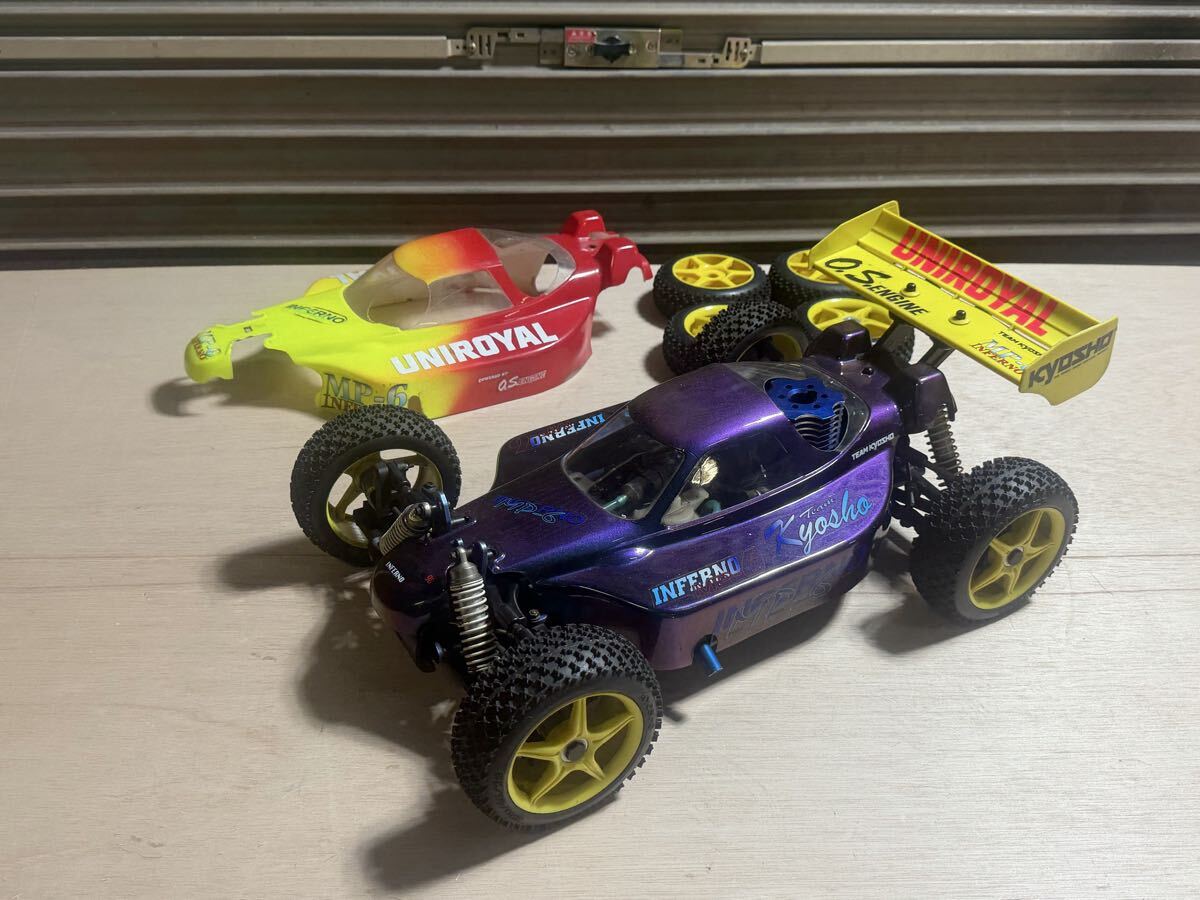 やや傷や汚れあり】MUGEN 無限精機 MBX8R B05 エンジン エンジンバギー