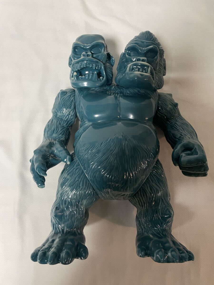 中古】HS キングゴリラ獣 ソフビ ゴリラ獣 双頭巨人 ◎UH271の落札情報