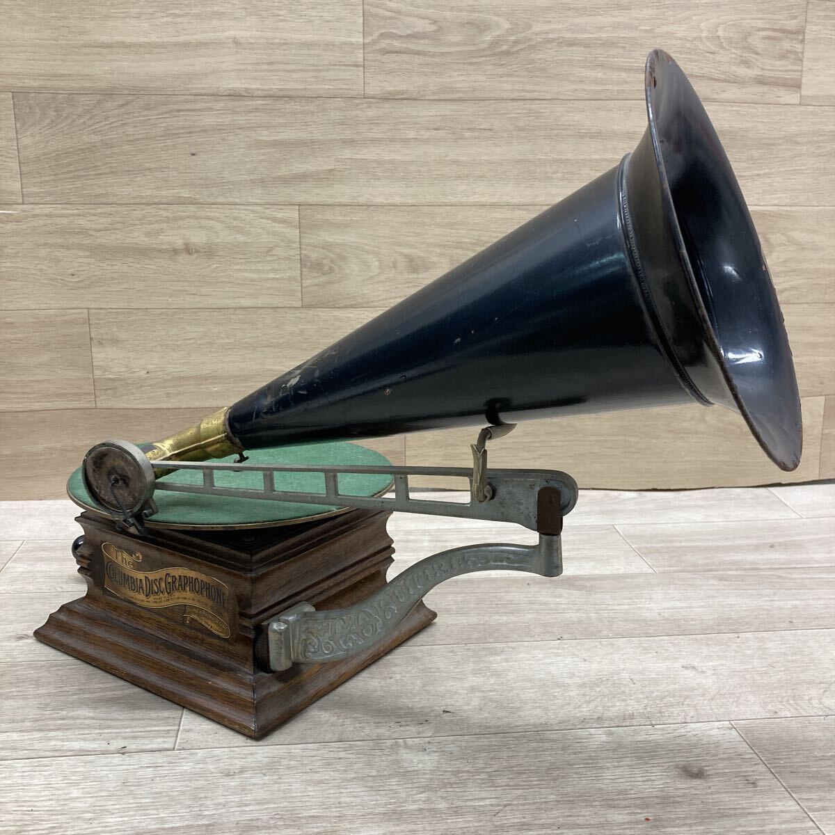 Columbia G55 蓄音機 アンティーク アンティークインテリア columbia