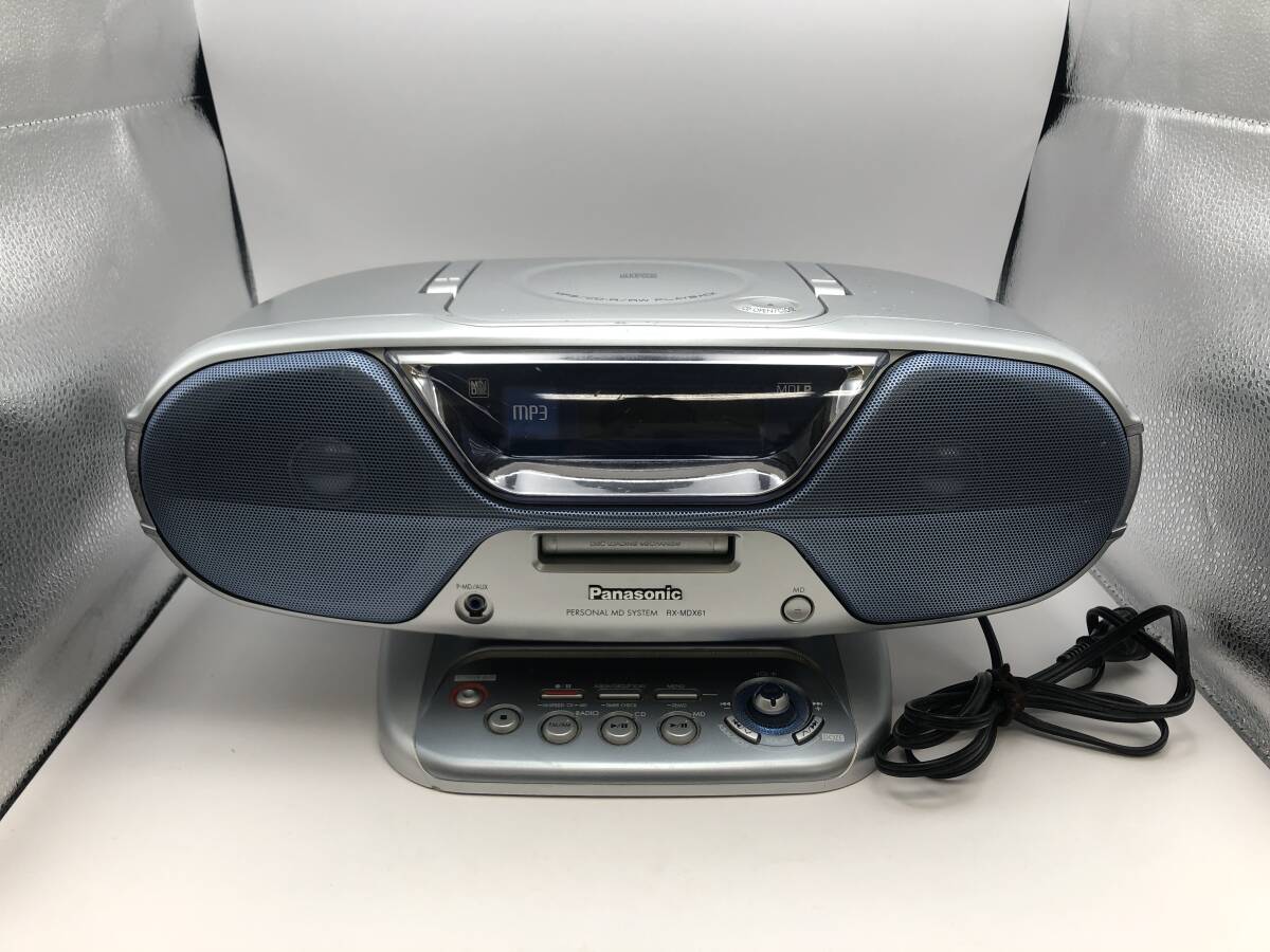 ☆Panasonic 製 2001年型 ダブルカセット CD ラジオ ラジカセRX