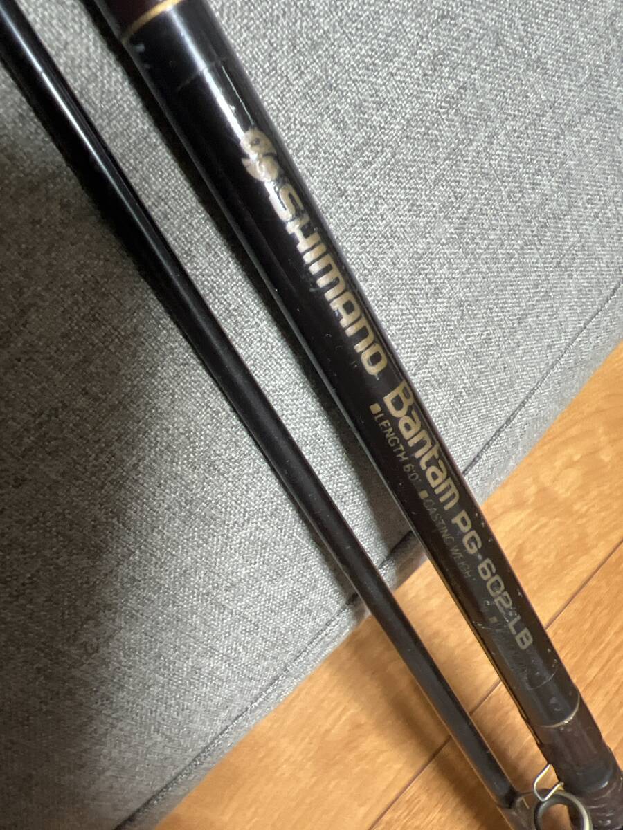 SHIMANO オールドバンタムグラファイトバスロッド GR-602-LB ロッド
