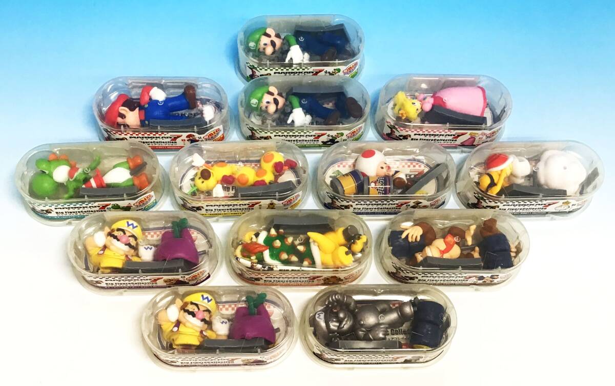 中古】マリオカート7 ビッグフィギュアコレクション全11種類コンプ