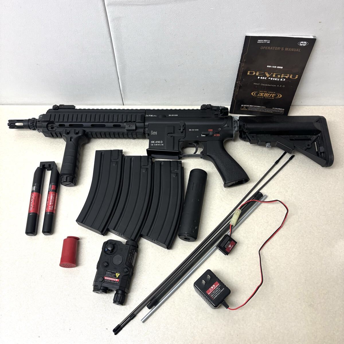 東京マルイ 次世代 HK416D DEVGRU カスタム スナイパー仕様 ズーム
