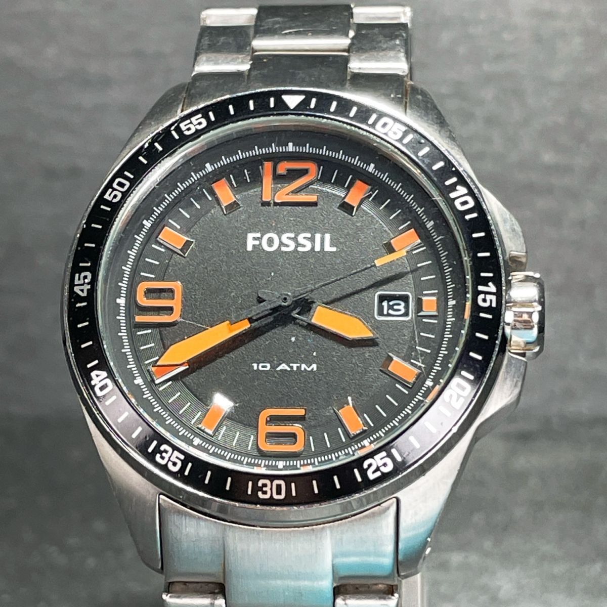 中古】FOSSIL フォッシル BIG TIC JR-8154 メンズ腕時計 中古品 z_wの
