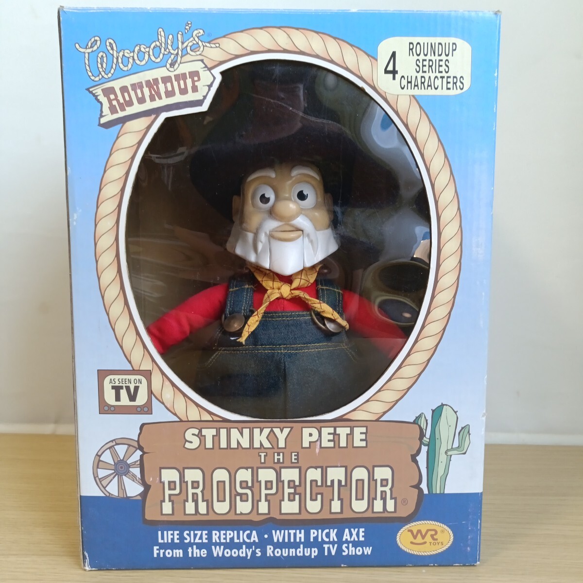 トイストーリー　プロスペクター　stinky pete 当時物　レア 中古】TOY STORY STINKY PETE THE PROSPECTOR Woody's Roundup ヤング