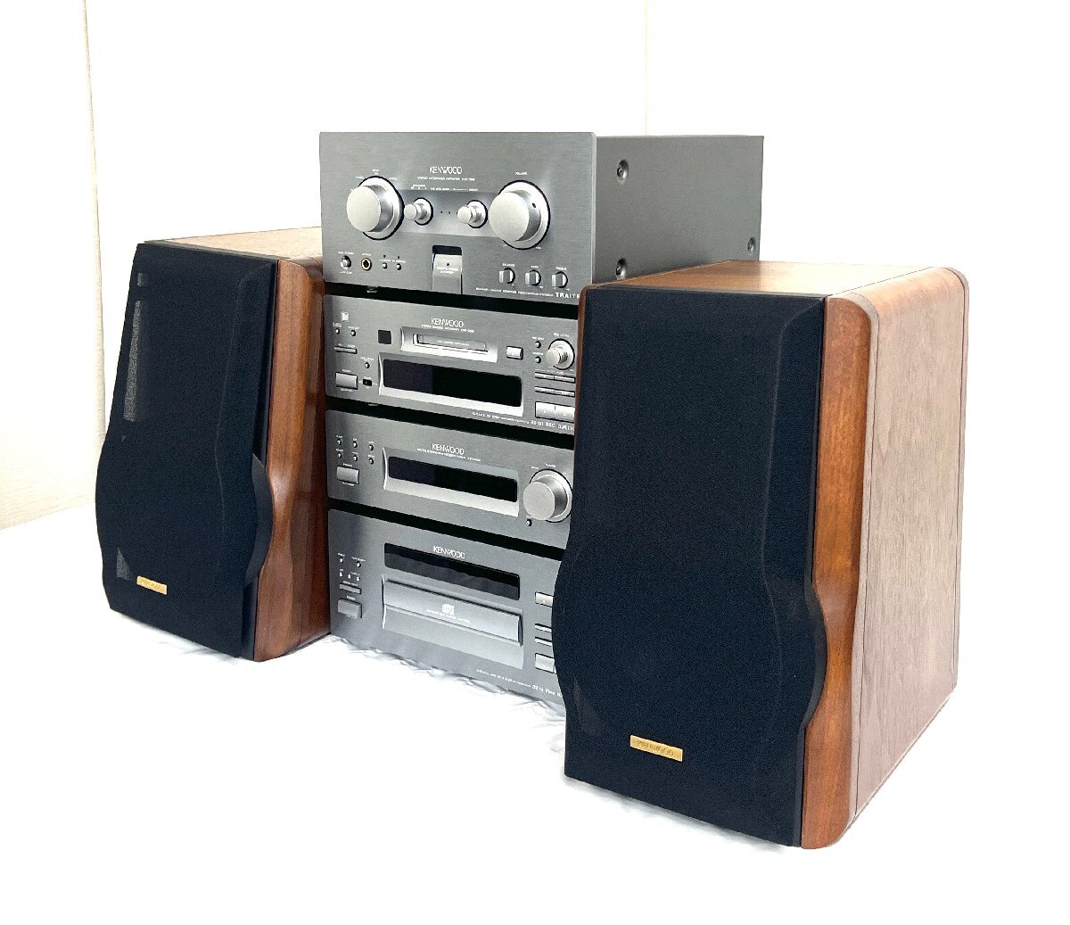 中古】KENWOOD K's コンポ/KAF-7002/DPF-7002/DMF-7002/KTF5002/KXF