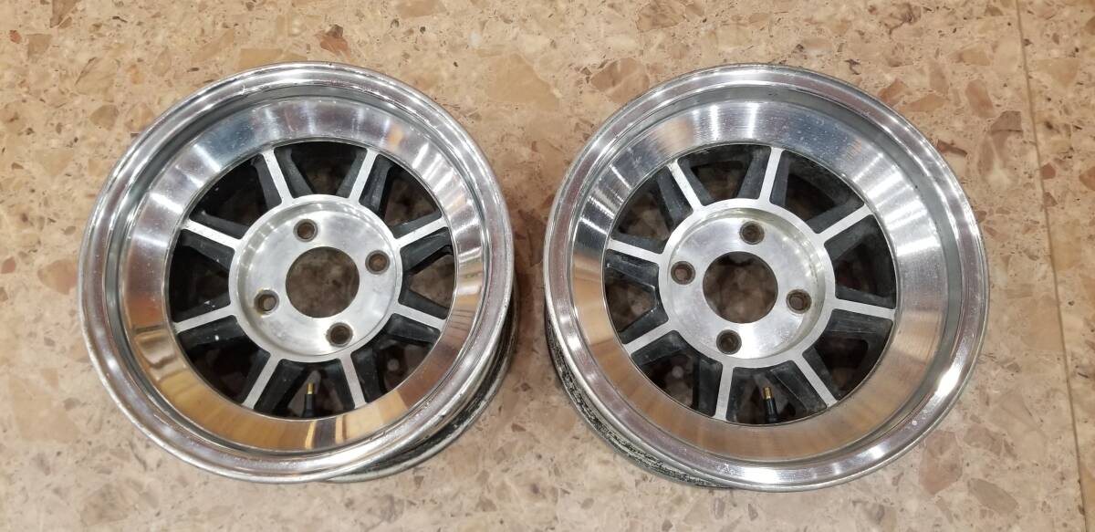 ハヤシレーシング 14インチ 114．3 6J×2 7J×2 4本の落札情報詳細