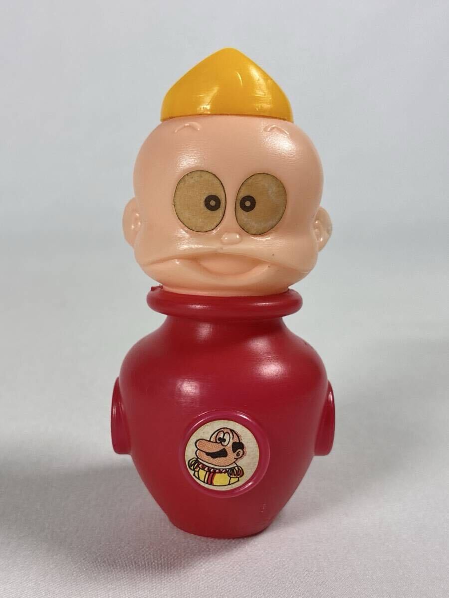 昭和レトロ 当時物 希少な青ヘルメット 不二家 パーマン ペット