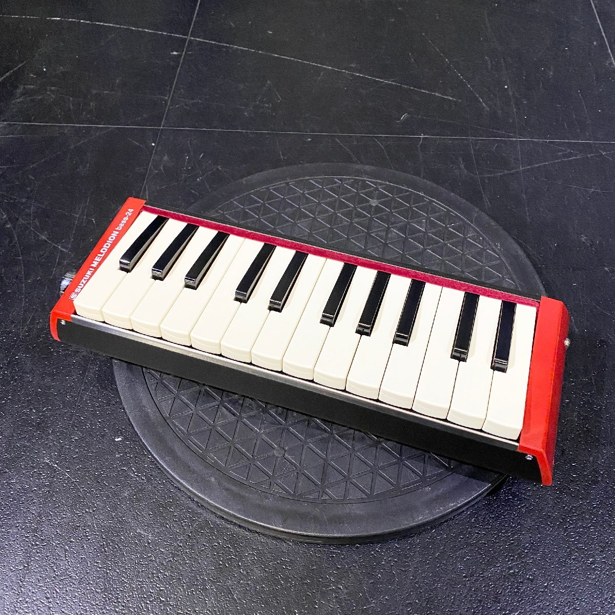 極美品】SUZUKI MELODIAN bass-24 鍵盤ハーモニカ 楽器・機材 【極美品