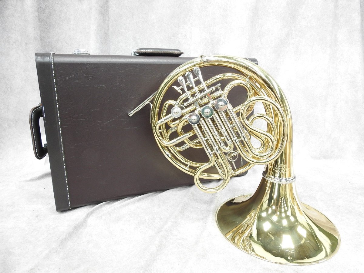 1円～【おたからや】N-1248/YAMAHA YHR-861 ヤマハ フルダブルホルンの