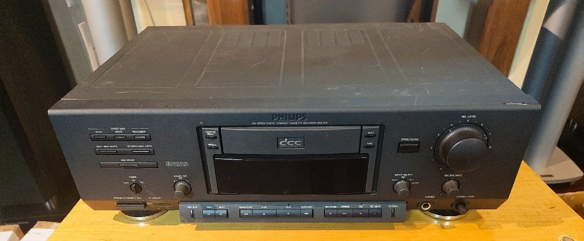 中古】□□PHILIPS N5581 カセットデッキ フィリップス 元箱付