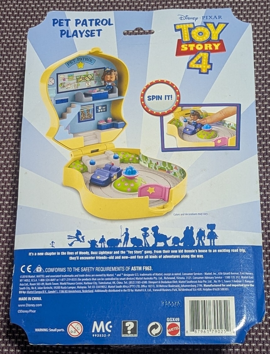 新品】【送料無料】トイストーリー4 ペットパトロールプレイセット
