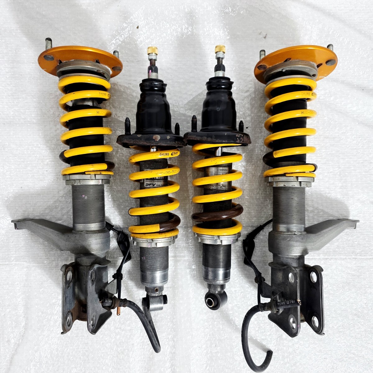 オーリンズ リアサスペンション タンクなし SR400 325 330ohlins 流用