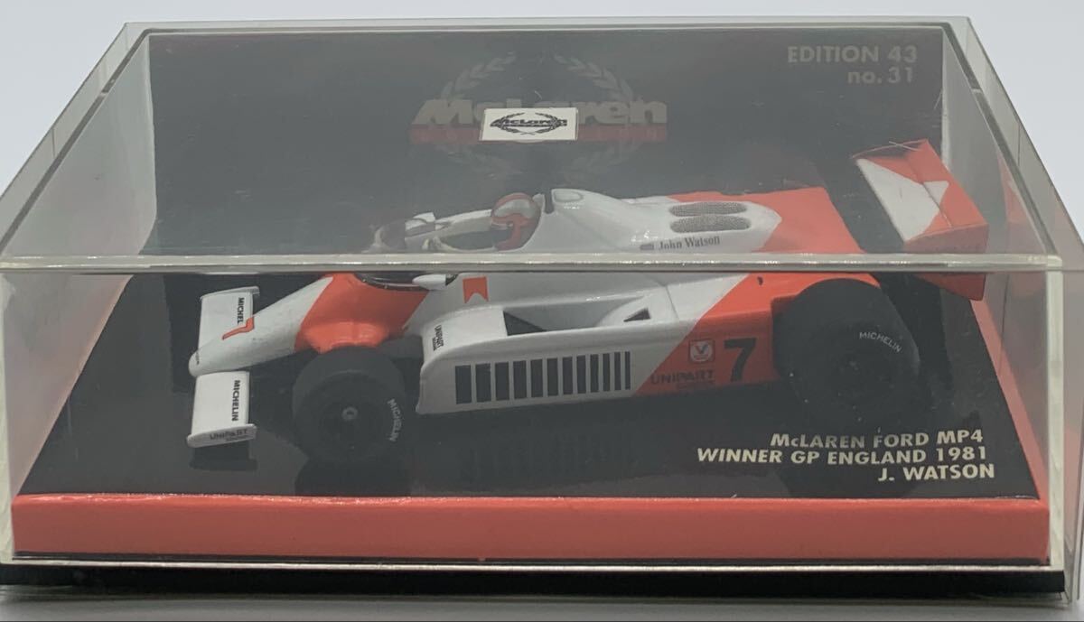 1/43 キット マクラーレン・MP4/1C (McLaren MP4/1C) コークボトル