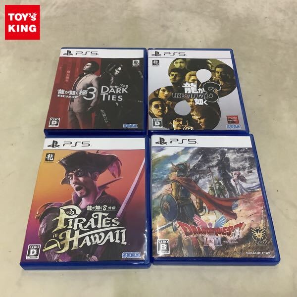 中古】即決 PS2 ドラゴンクエスト5&ドラゴンクエスト8 2本セット