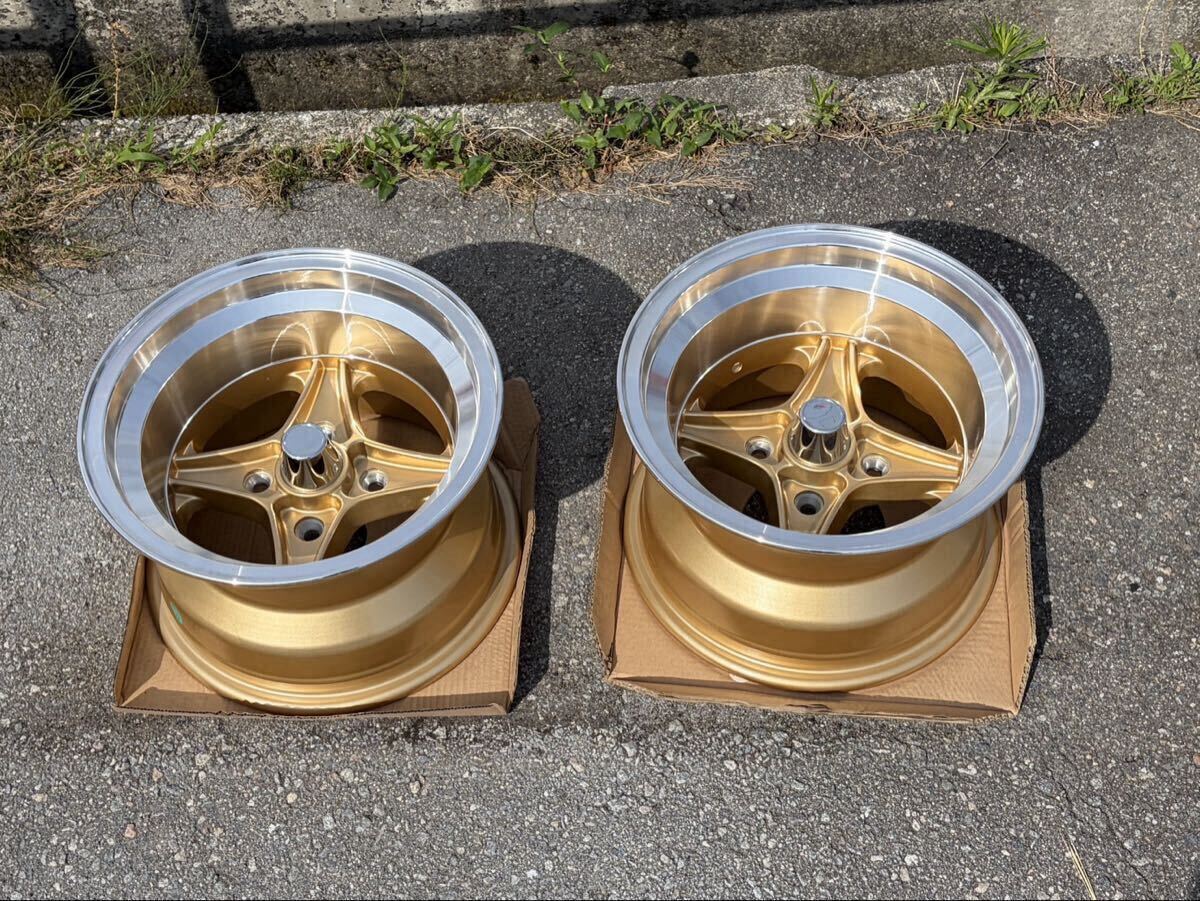 加工鉄チンホイール 13J 街道レーサー 当時物 旧車 族車 14インチ