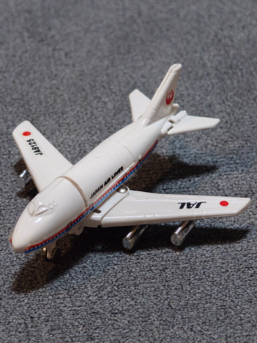 中古】TC5◇当時物 非売品 バンダイ JAL マシンロボ ジャンボジェット
