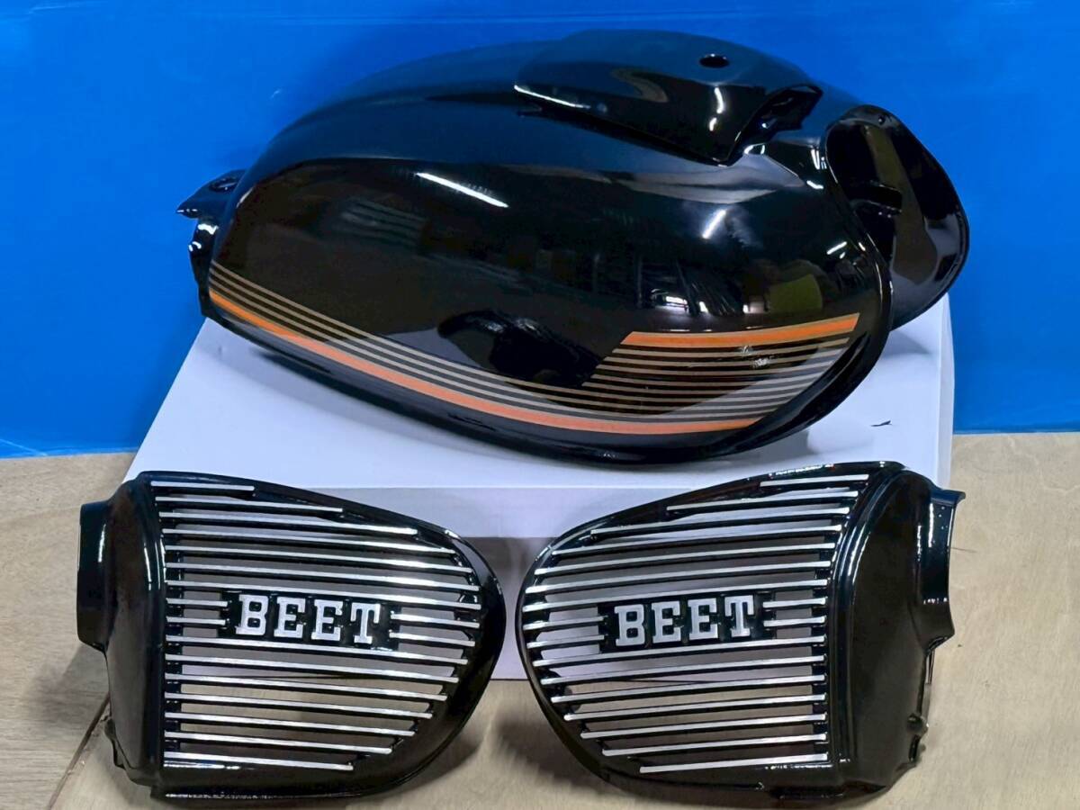 新品】CB250TホークⅡバブ角タンク用アルフィンCBX GSサイドカバーの