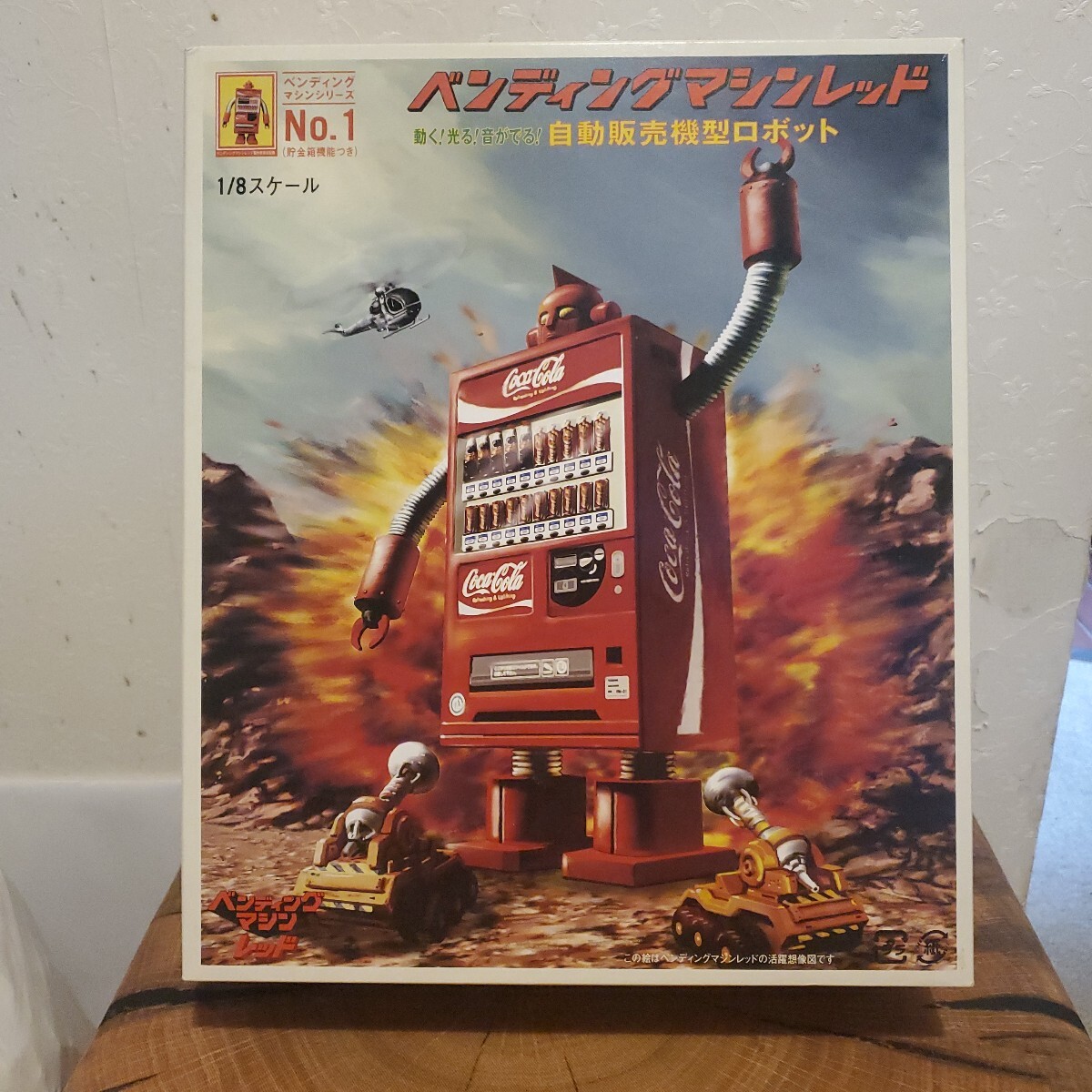 ☆M】レア☆希少 コカコーラ ベンディングマシンレッド 自動販売機型