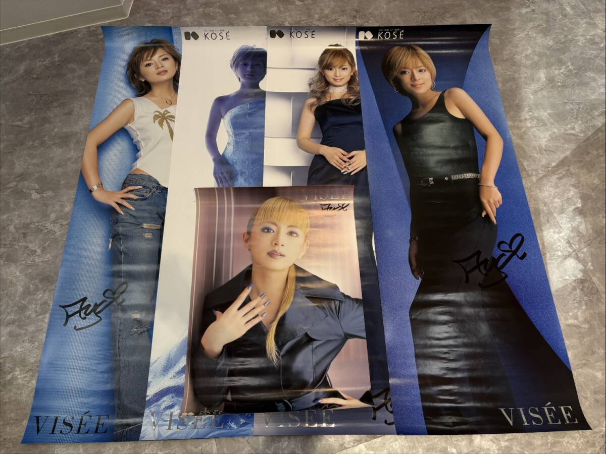 浜崎あゆみ ポスター 特大 ヴィセ visee KOSE 全身ポスター あゆ 中古