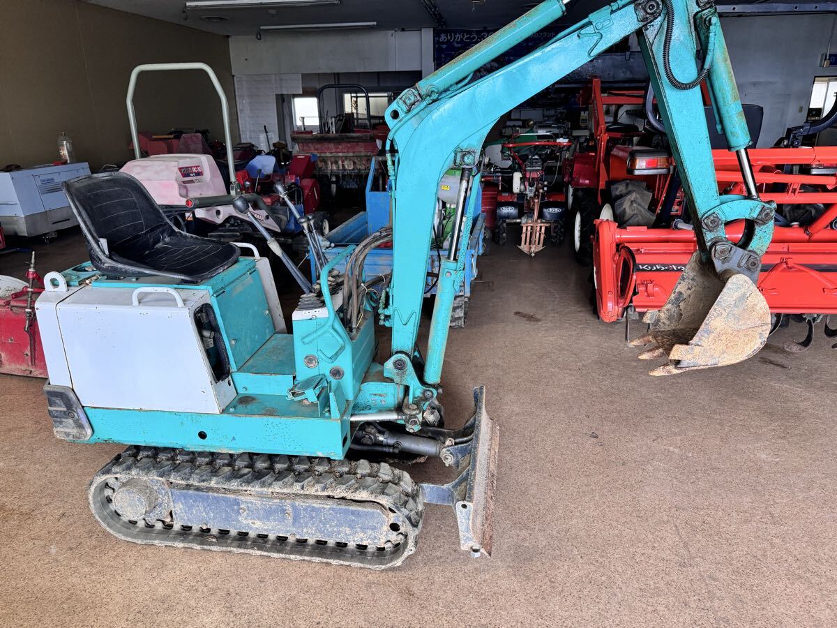中古】北越工業 AIRMAN 油圧ショベル ユンボ AX20UR 小旋回 バケット