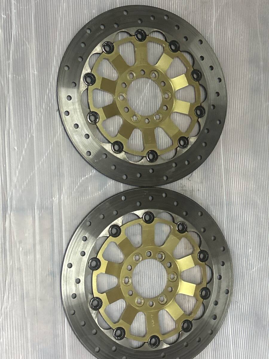 新品】GS400系 サンスター大径320ローター ブレンボset 検 ザリ