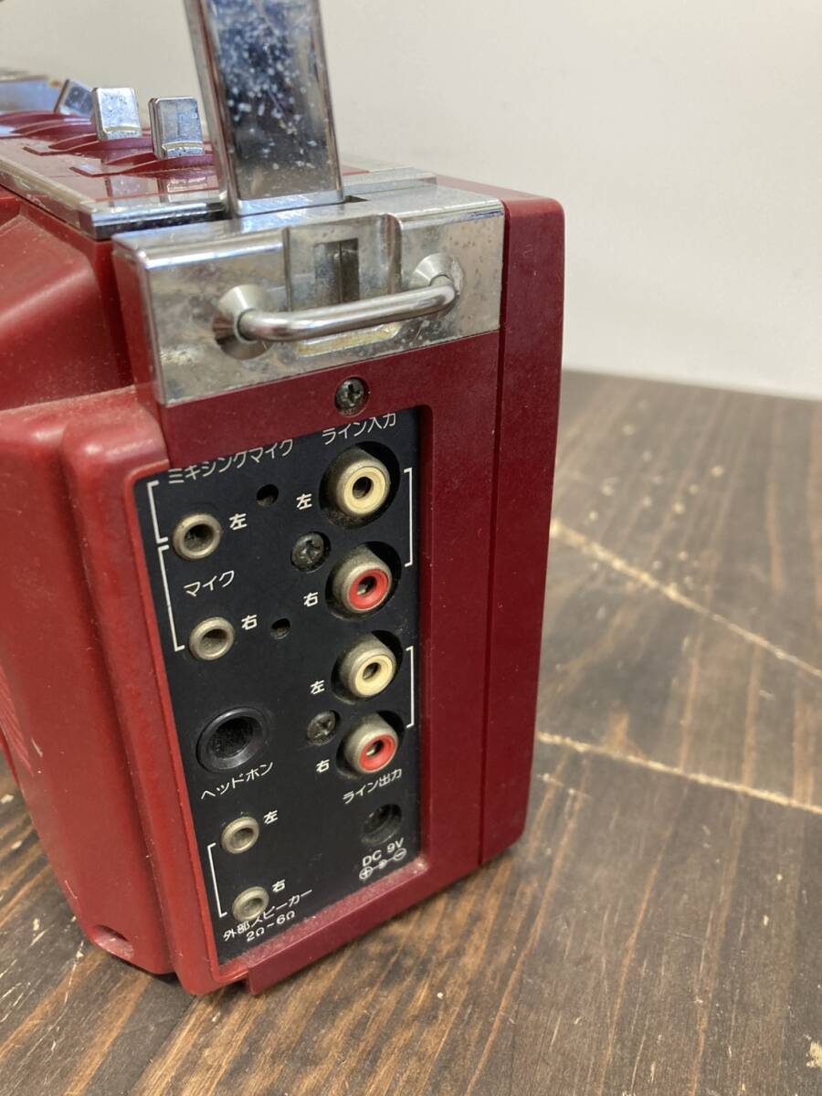 中古】SANYO ラジカセU4 SF 良音 人気のレッド 80年代の落札情報詳細