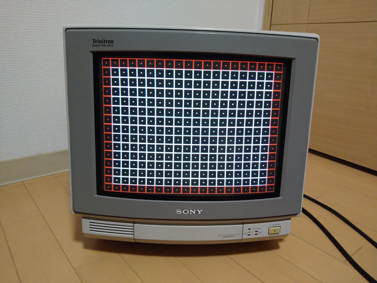 SONY スーパー トリニトロン キララバッソ ブラウン管 レトロゲーム