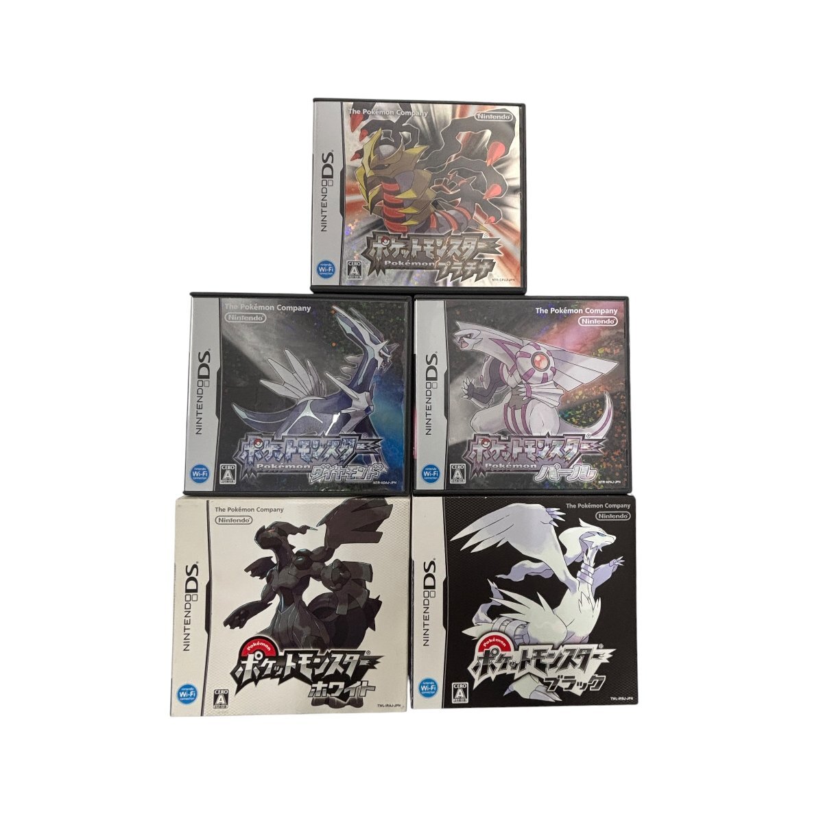 ポケットモンスター DS 12本セット DSソフト◇歴代ポケットモンスター12本セット/ゴールド・シルバー