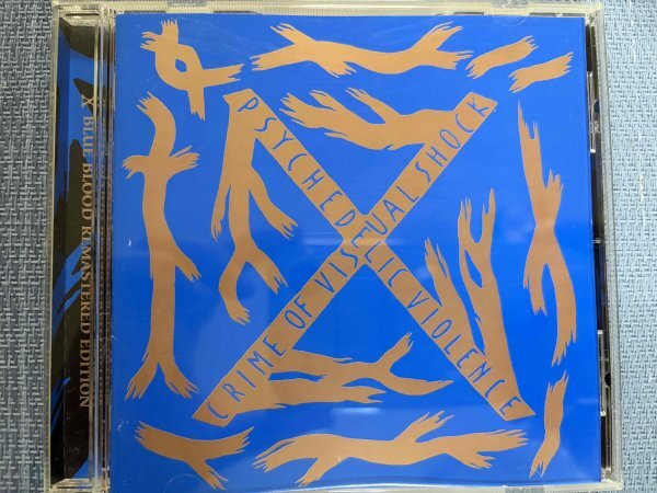 X BLUE BLOOD X JAPAN B2ポスター HIDE/YOSHIKI/Toshl/PATA/TAIJIの