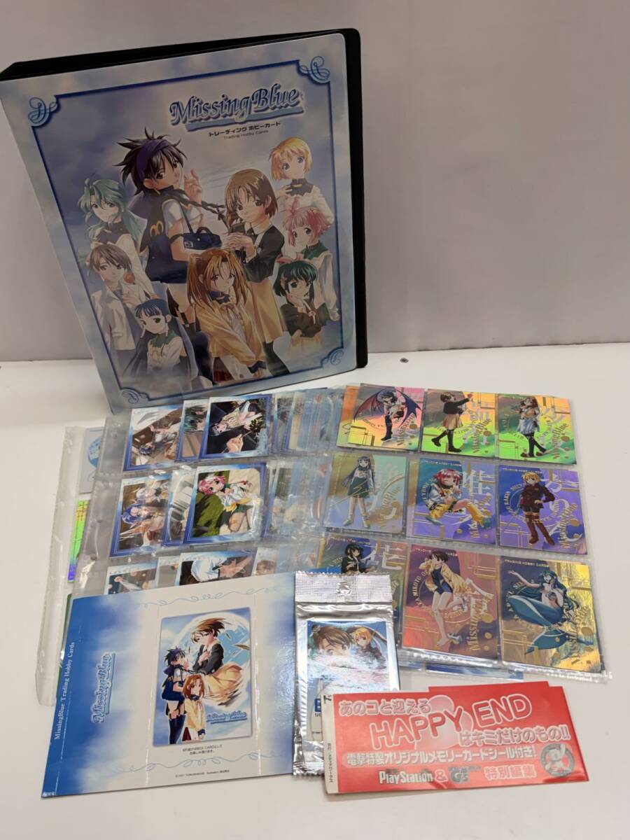新品】即決 ☆未使用美品 Missing Blue 特典テレカ 神瞳かりん＆矢城静