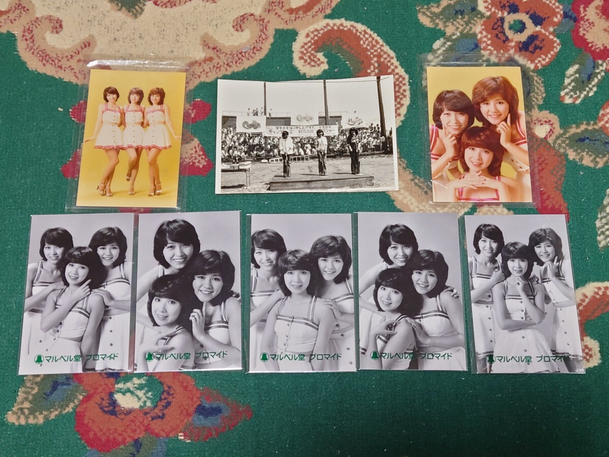 ど*く様 ☆☆希少！当時物 キャンディーズ B2 ポスター 4枚 まとめ売り 美 キャンディーズ ポスター 暑中お見舞い申し上げます。 伊藤蘭 藤村美樹