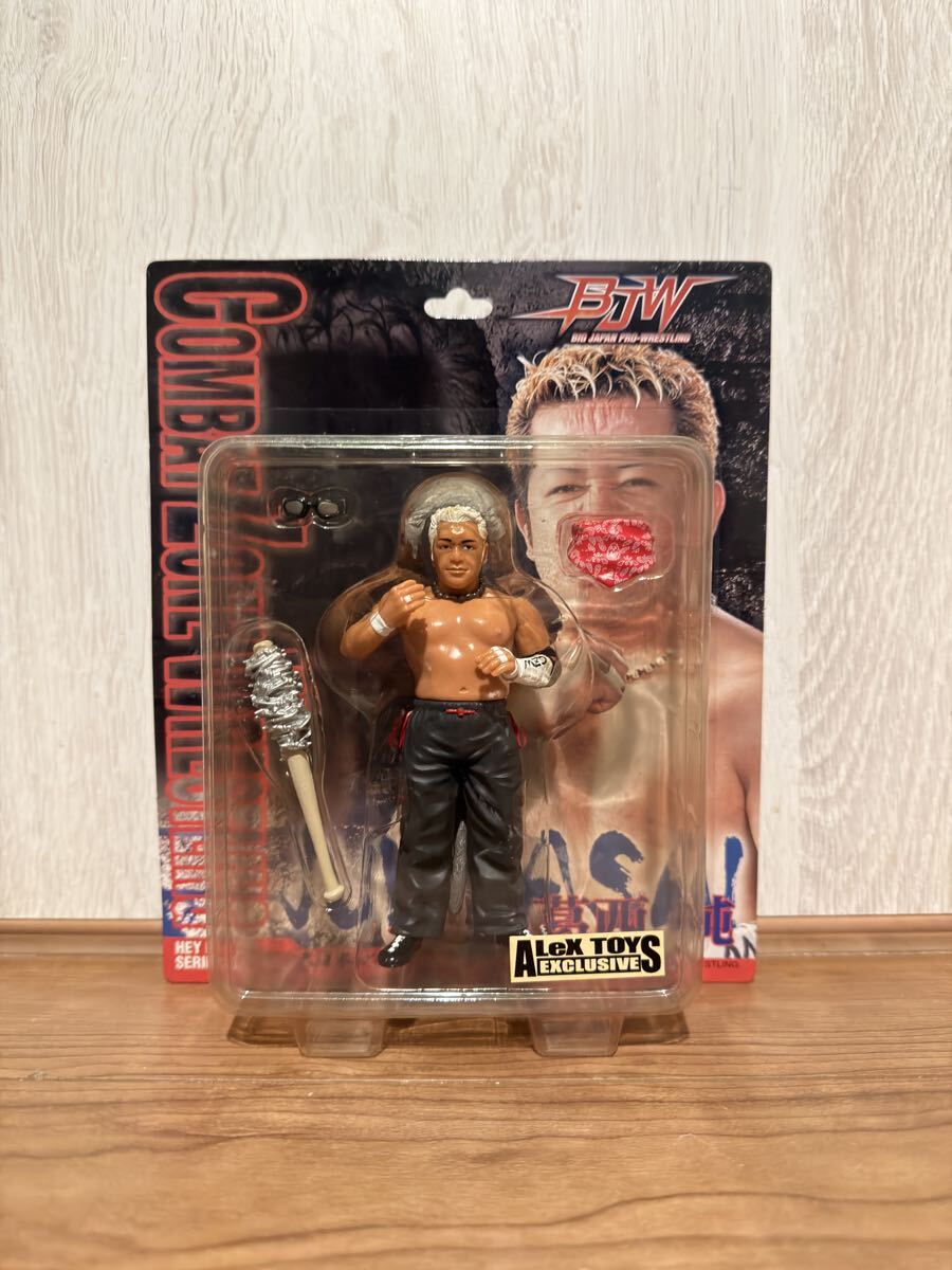 新品】レア 未開封 UWF 前田日明 キャラプロ ミクロマン フィギュア