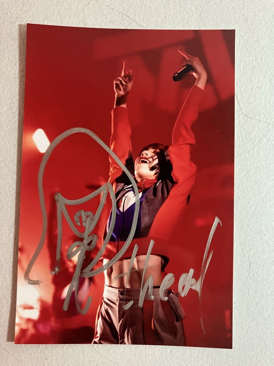 中古】BiSH ビッシュ アイナ・ジ・エンド 直筆サイン入り ポスター