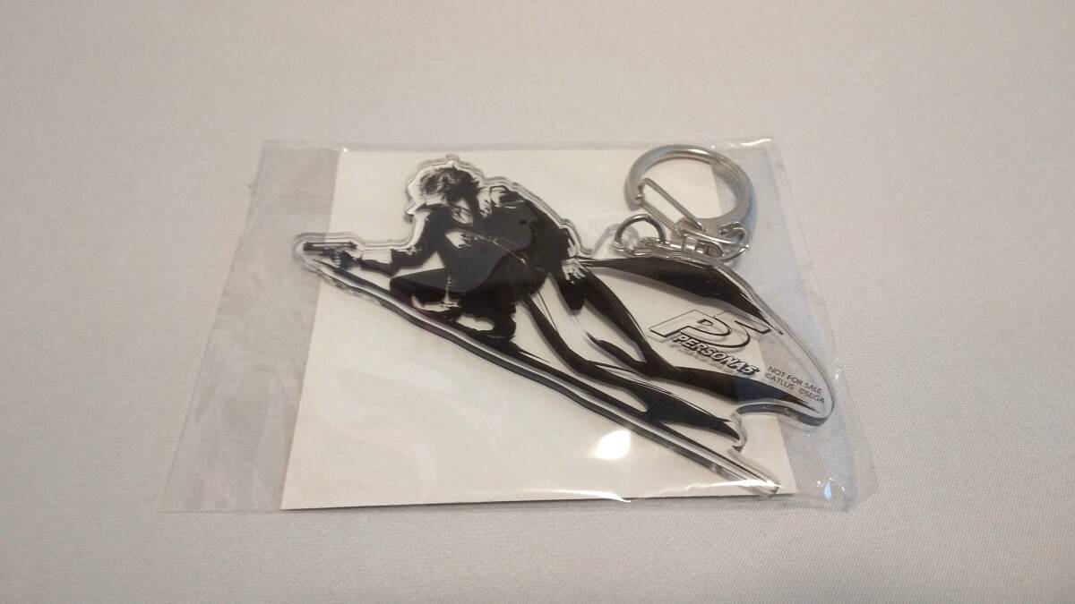 中古】ペルソナ5 同人 アクリルキーホルダー 雨宮蓮 ジョーカー & 明智