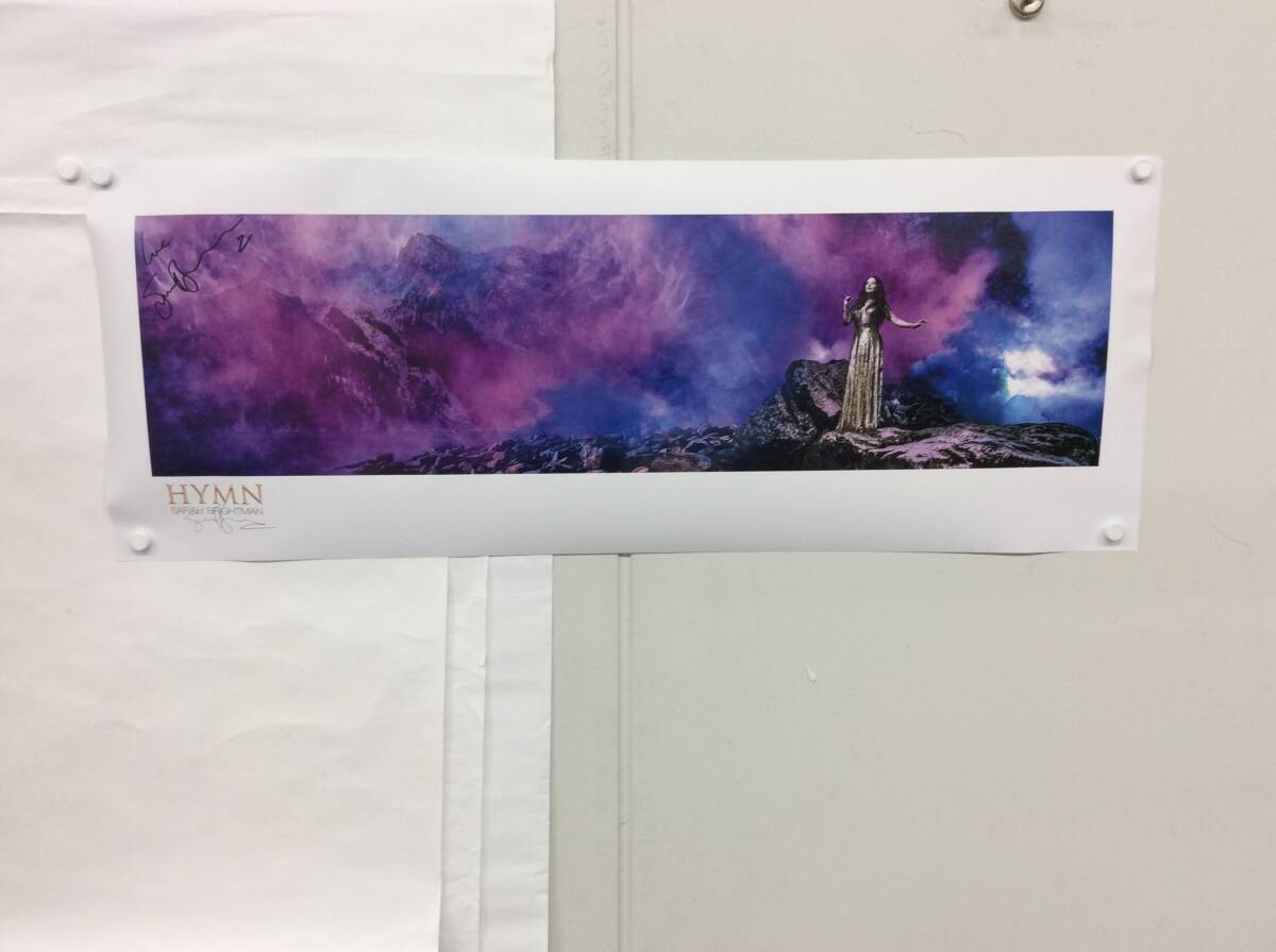 サラ・ブライトマン 直筆サイン入り 写真 4枚セット H サラ・ブライトマン Sarah Brightman 直筆サイン写真 証明書COA 1の