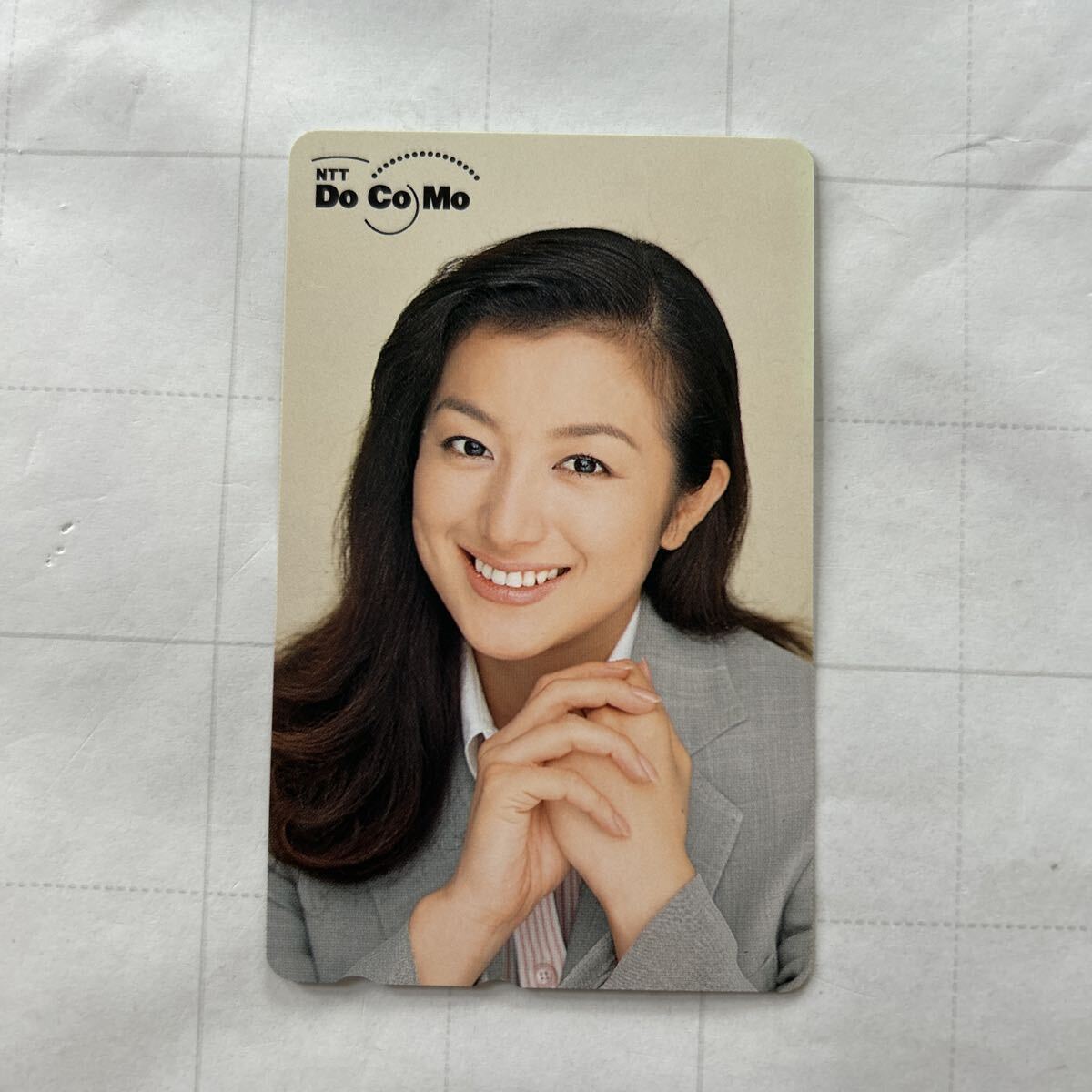 ☆鈴木京香 NTT DoCoMo☆テレカ50度数未使用fm_150の落札情報詳細