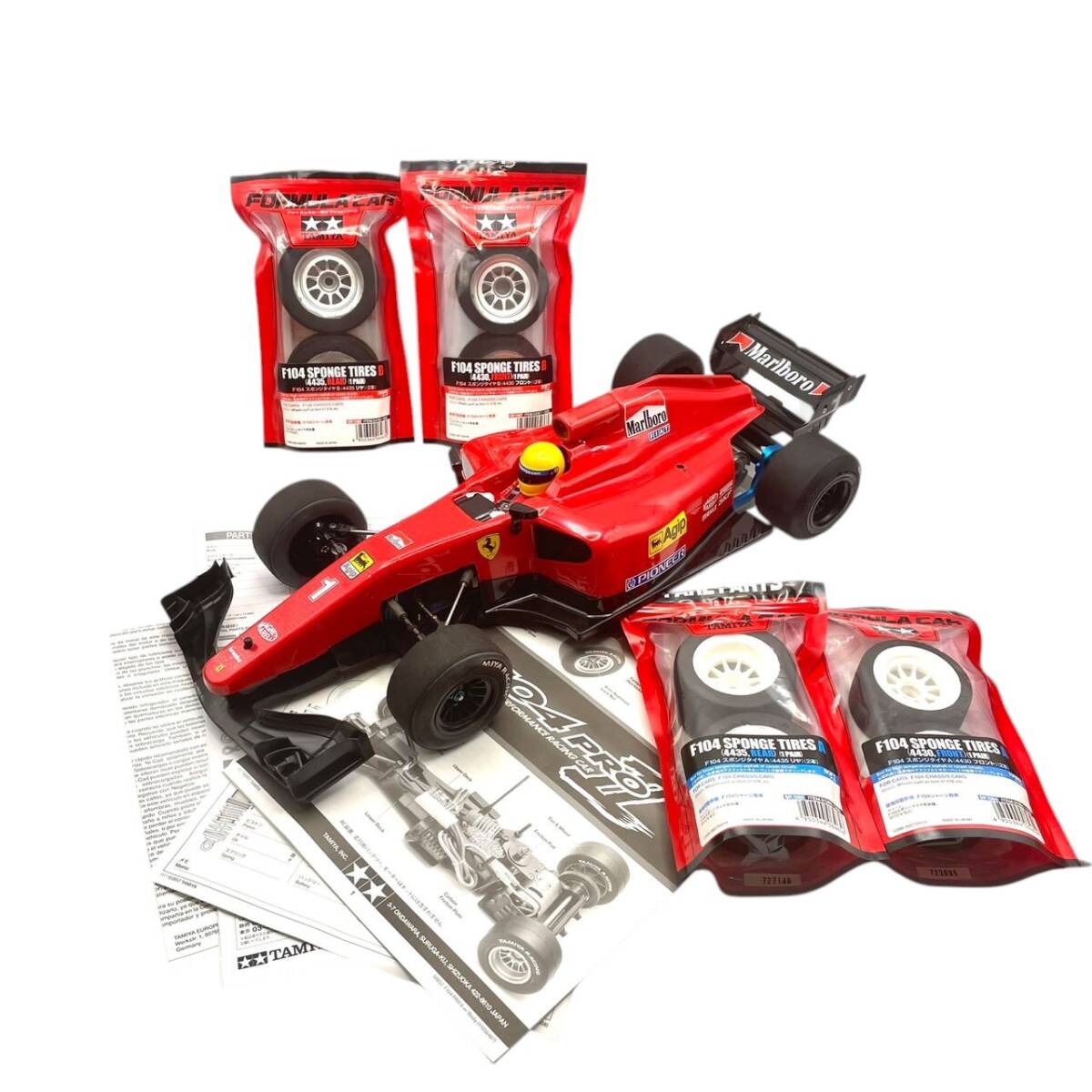 新品】【即決・未走行】タミヤ TT-02 XBセット、フェラーリ 458 ボディ