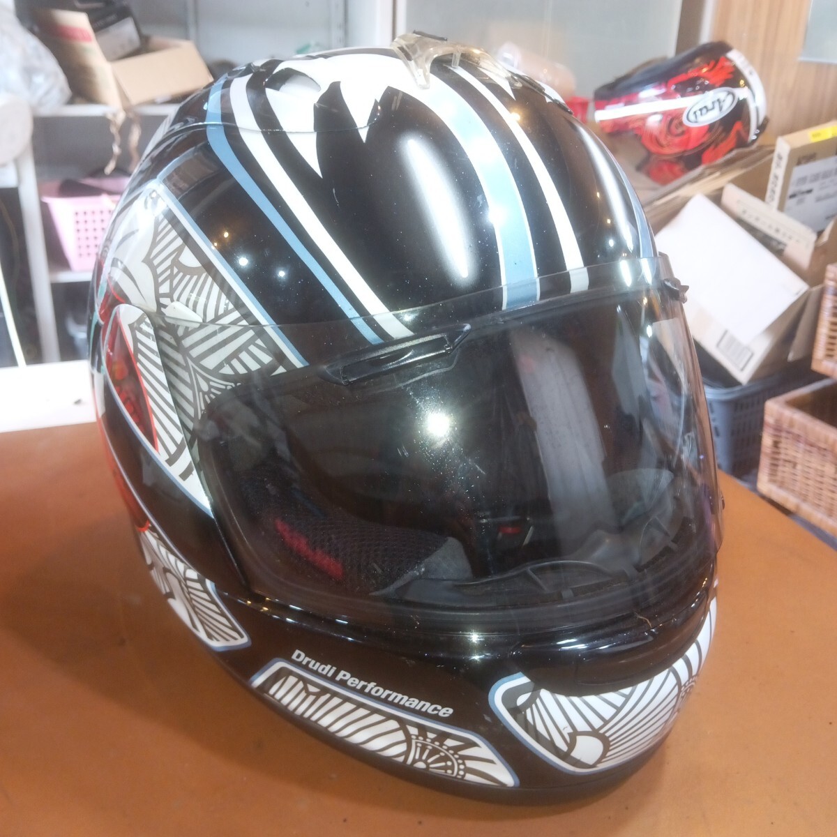 中古】Arai アライ RX-7 RR3 RRⅢ フルフェイスヘルメット NAKANO 中野