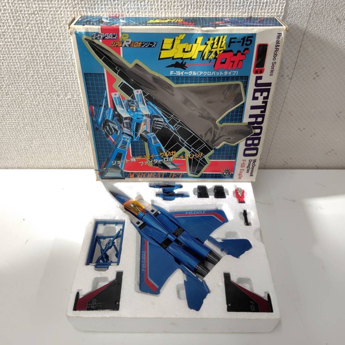 1円～ 欠品 タカラ ダイアクロン リアル&ロボ シリーズ ジェット機ロボ