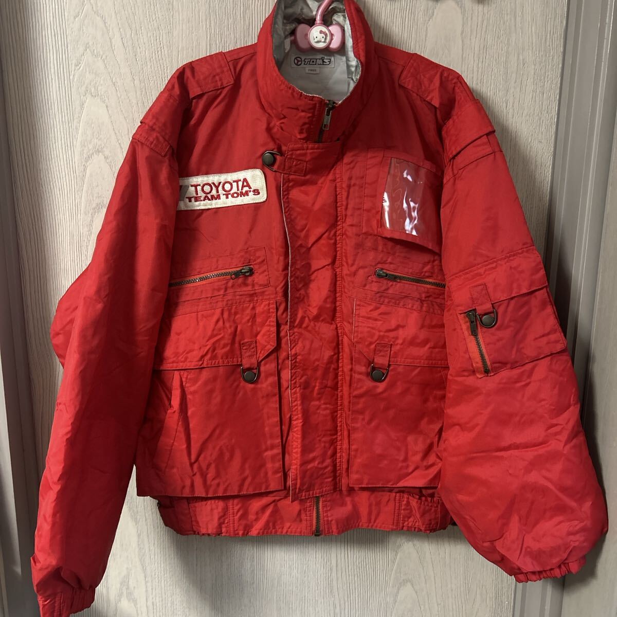 ☆希少品☆TOYOTA TEAM TOM'S☆キャディバッグ☆ゴルフバッグ☆トヨタ