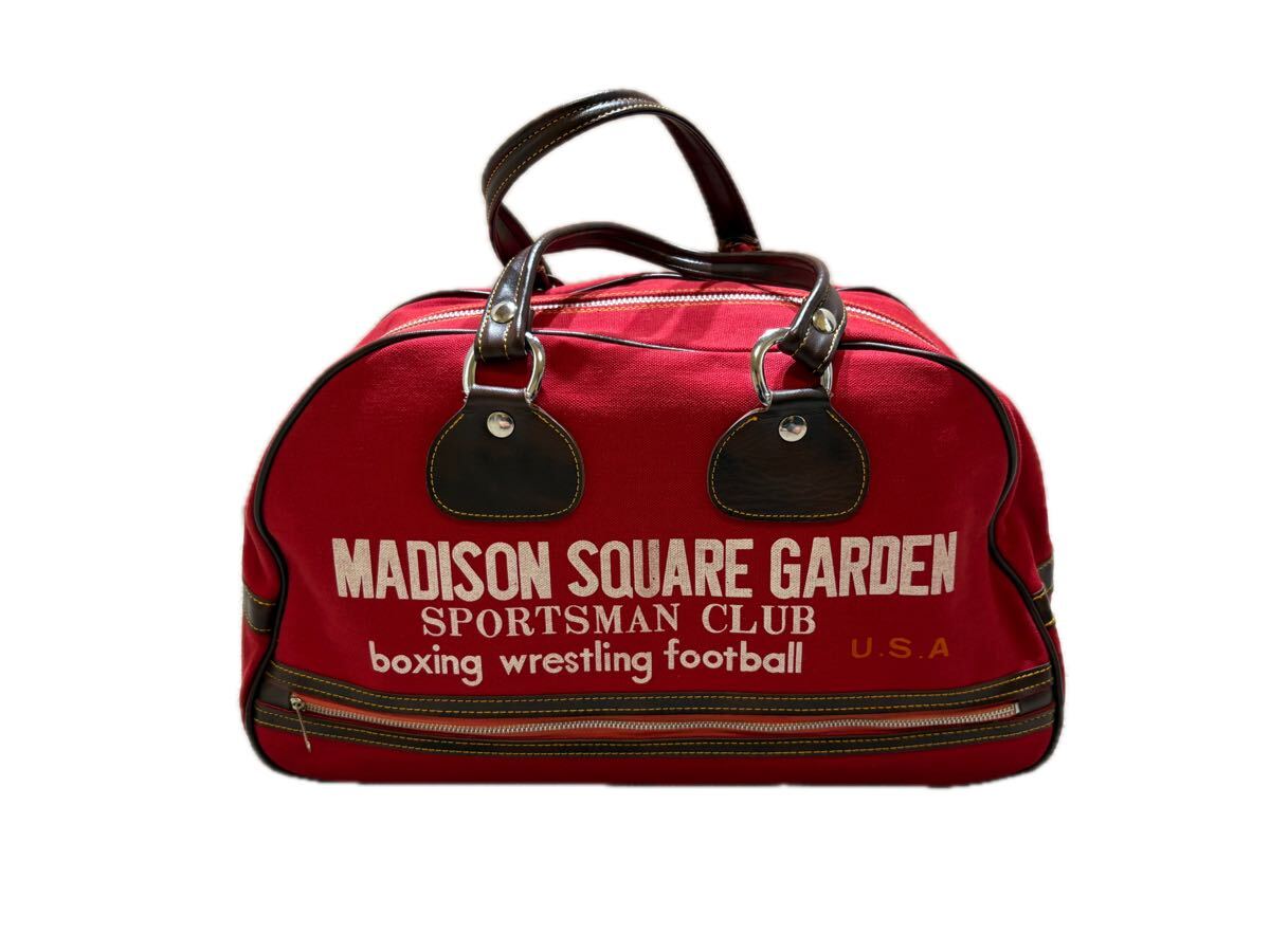 70's～80's ヴィンテージ MADISON SQUARE GARDEN マディソンバッグ