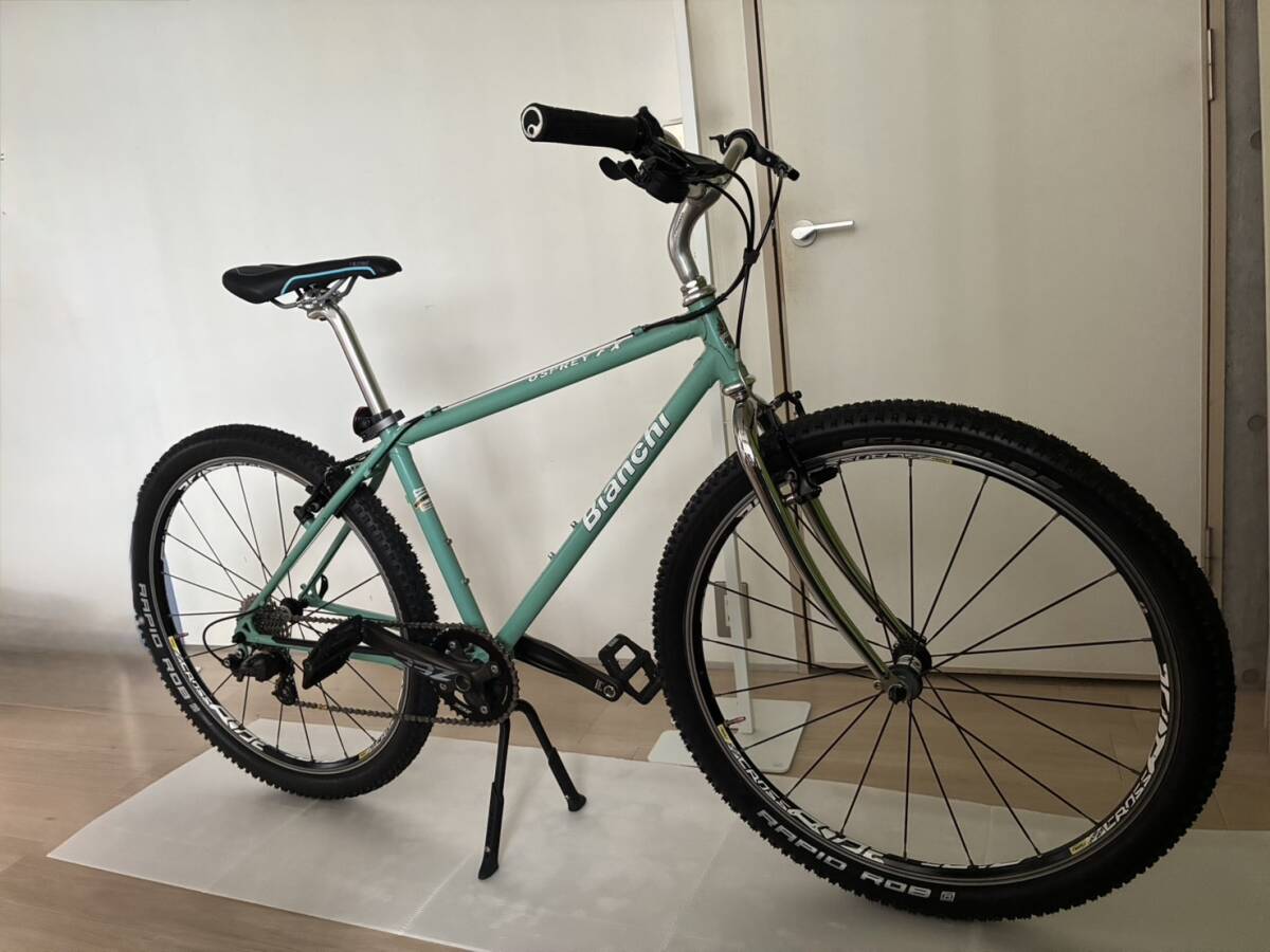 良品！Bianchi ビアンキ オスプレイOSPREY TANGE 26型 410mm DEORE21速
