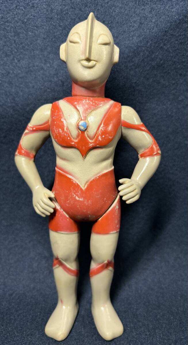 新品】マルサン ソフビ ウルトラマン 1966 初版 復刻版 未開封品の落札